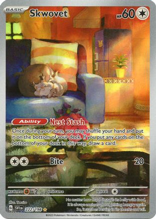 Skwovet - 222/198 [SV01: Scarlet & Violet Base Set] Holofoil