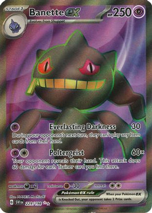 Banette ex - 229/198 [SV01: Scarlet & Violet Base Set] Holofoil