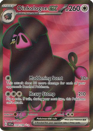 Oinkologne ex - 234/198 [SV01: Scarlet & Violet Base Set] Holofoil