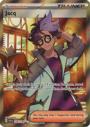 Jacq - 236/198 [SV01: Scarlet & Violet Base Set] Holofoil