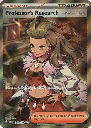 Professor's Research - 240/198 [SV01: Scarlet & Violet Base Set] Holofoil