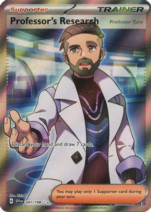 Professor's Research - 241/198 [SV01: Scarlet & Violet Base Set] Holofoil