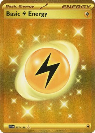 Basic Lightning Energy - 257/198 [SV01: Scarlet & Violet Base Set] Holofoil