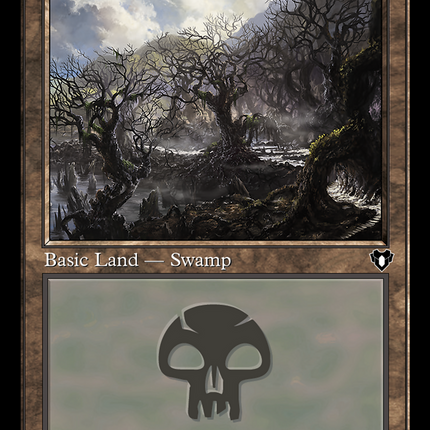 Swamp (Retro) (443) [Commander Masters]