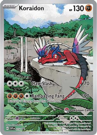 Koraidon - 014 (Pokemon Center Exclusive) (14) [SV: Scarlet & Violet Promo Cards] Holofoil