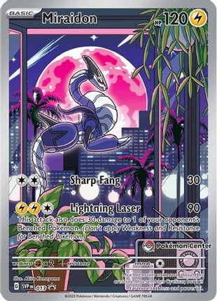 Miraidon - 013 (Pokemon Center Exclusive) - 13/null [SV: Scarlet & Violet Promo Cards] Holofoil
