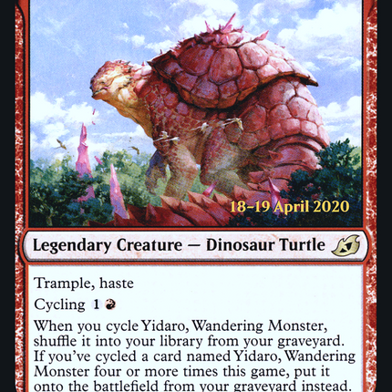 Yidaro, Wandering Monster [Ikoria: Lair of Behemoths Promos] Prerelease Foil