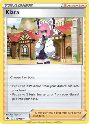 Klara - 145/198 (Cosmos Holo) [Miscellaneous Cards & Products] Holofoil