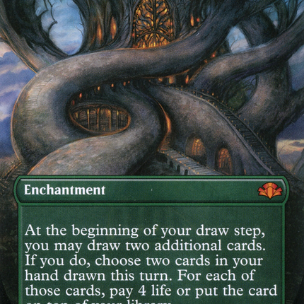 Sylvan Library (Borderless) [Dominaria Remastered]