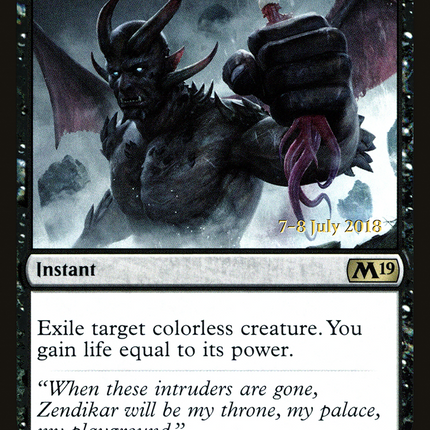 Infernal Reckoning [Core Set 2019 Promos] Prerelease Foil