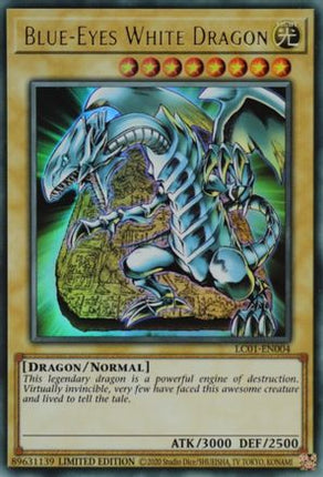Blue-Eyes White Dragon (25th Anniversary Edition) (Ultra Rare) [LC01-EN004] Limited