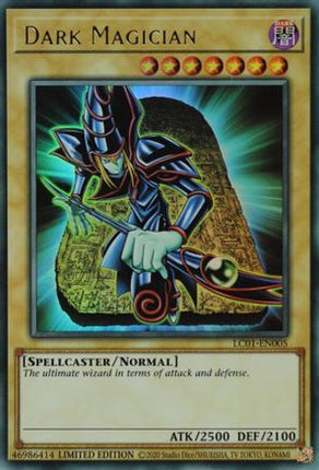 Dark Magician (25th Anniversary Edition) (Ultra Rare) [LC01-EN005] Limited