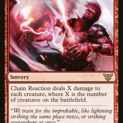 Chain Reaction [Neon Dynasty Commander]