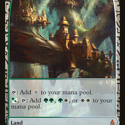Wooded Bastion [Zendikar Expeditions] Foil
