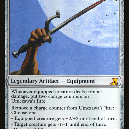 Umezawa's Jitte [From the Vault: Lore] Foil