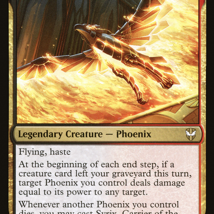 Syrix, Carrier of the Flame [New Capenna Commander]