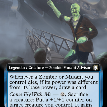 Jason Bright, Glowing Prophet (Extended Art) [Fallout] Surge Foil