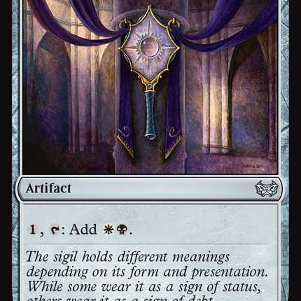 Orzhov Signet [Duskmourn: House of Horror Commander]