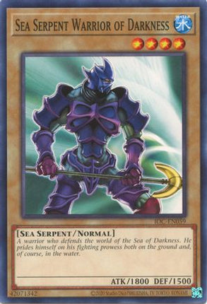 Sea Serpent Warrior of Darkness (Common / Short Print) [IOC-EN059] Unlimited