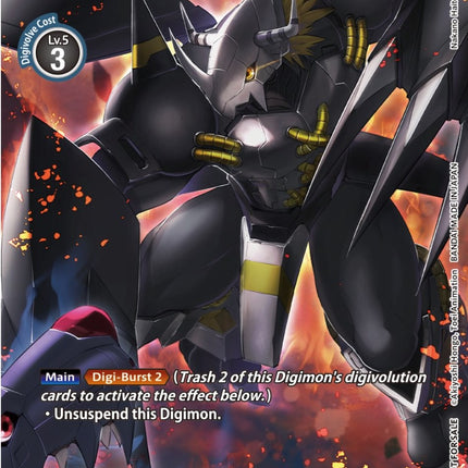 BlackWarGreymon [P-026] (Winner Pack Across Time) [Promotional Cards]