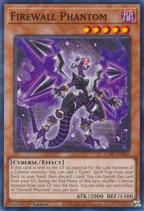 Firewall Phantom (Common / Short Print) [CYAC-EN002] 1st Edition