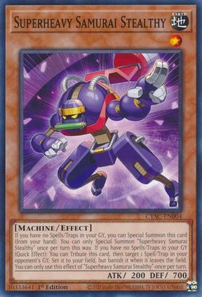 Superheavy Samurai Stealthy (Common / Short Print) [CYAC-EN004] 1st Edition