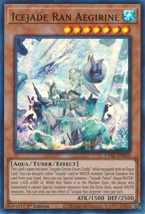 Icejade Ran Aegirine (Ultra Rare) [CYAC-EN010] 1st Edition