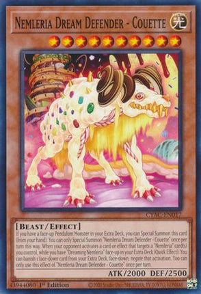 Nemleria Dream Defender - Couette (Common / Short Print) [CYAC-EN017] 1st Edition