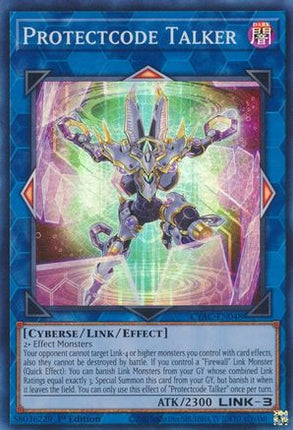 Protectcode Talker (Super Rare) [CYAC-EN048] 1st Edition