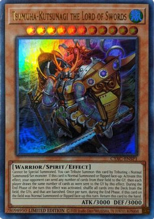 Tsumuha-Kutsunagi the Lord of Swords (Ultra Rare) [CYAC-ENSP1] Limited