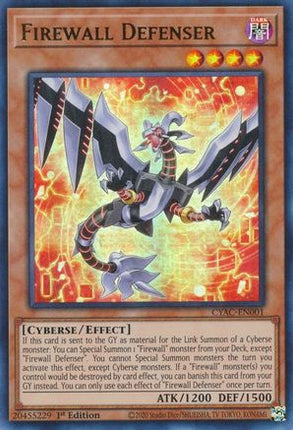 Firewall Defenser (Ultra Rare) [CYAC-EN001] 1st Edition