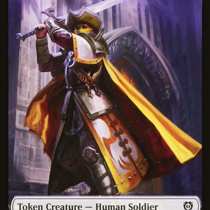 Human Soldier [Phyrexia: All Will Be One Commander Tokens]