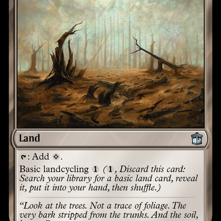 Ash Barrens [Doctor Who] Surge Foil