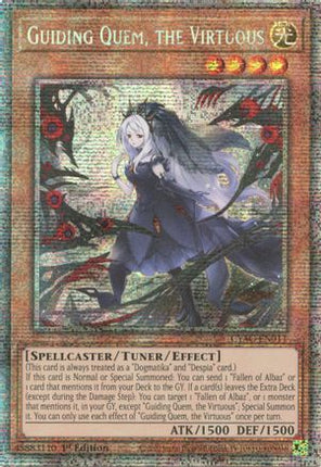 Guiding Quem, the Virtuous (Starlight Rare)  [CYAC-EN011] 1st Edition