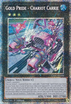 Gold Pride - Chariot Carrie (Starlight Rare)  [CYAC-EN088] 1st Edition