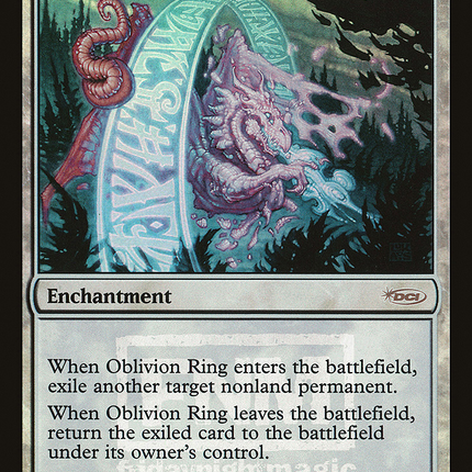 Oblivion Ring [Friday Night Magic 2009] Foil