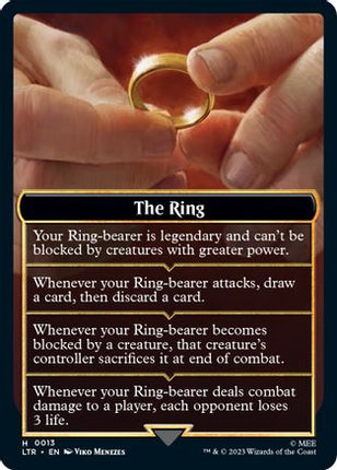 The Ring Helper Card [The Lord of the Rings: Tales of Middle-earth]