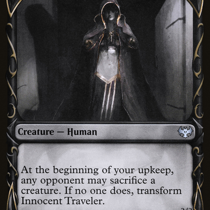 Innocent Traveler // Malicious Invader (Showcase) [Innistrad: Crimson Vow]