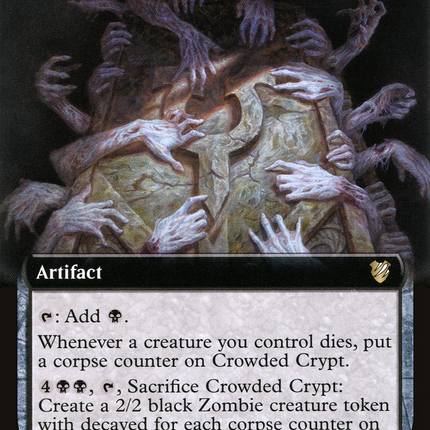 Crowded Crypt (Extended Art) [Midnight Hunt Commander]