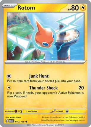 Rotom - 070/198 (Cosmos Holo) [Miscellaneous Cards & Products] Holofoil