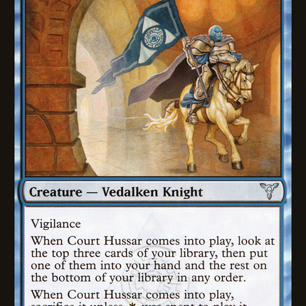 Court Hussar [Dissension]
