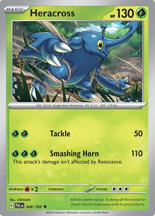 Heracross - 006/193 [SV02: Paldea Evolved] Reverse Holofoil