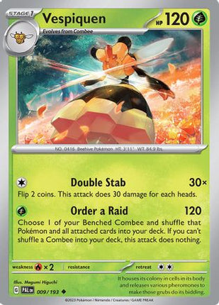 Vespiquen - 9/null [SV02: Paldea Evolved] Reverse Holofoil