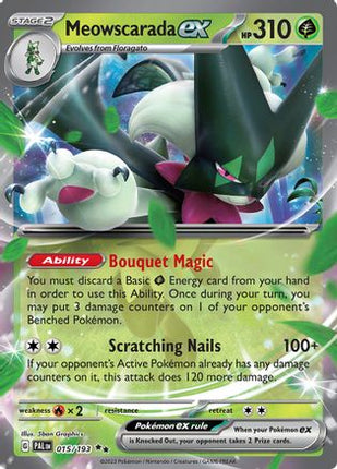 Meowscarada ex - 015/193 [SV02: Paldea Evolved] Holofoil