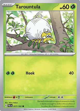 Tarountula - 017/193 [SV02: Paldea Evolved] Reverse Holofoil