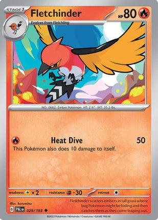 Fletchinder - 029/193 [SV02: Paldea Evolved]