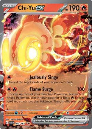 Chi-Yu ex - 040/193 [SV02: Paldea Evolved] Holofoil