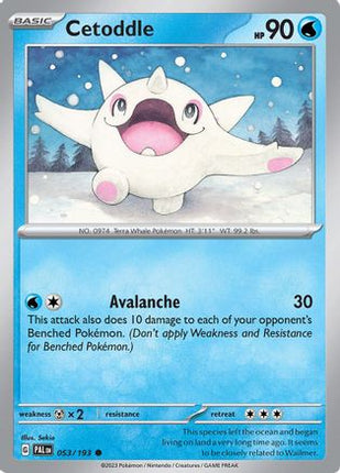 Cetoddle - 053/193 [SV02: Paldea Evolved] Reverse Holofoil