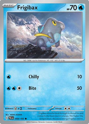 Frigibax - 058/193 [SV02: Paldea Evolved]