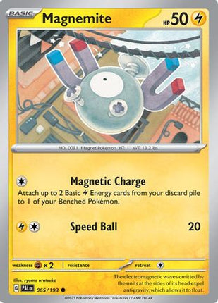 Magnemite - 65/null [SV02: Paldea Evolved]